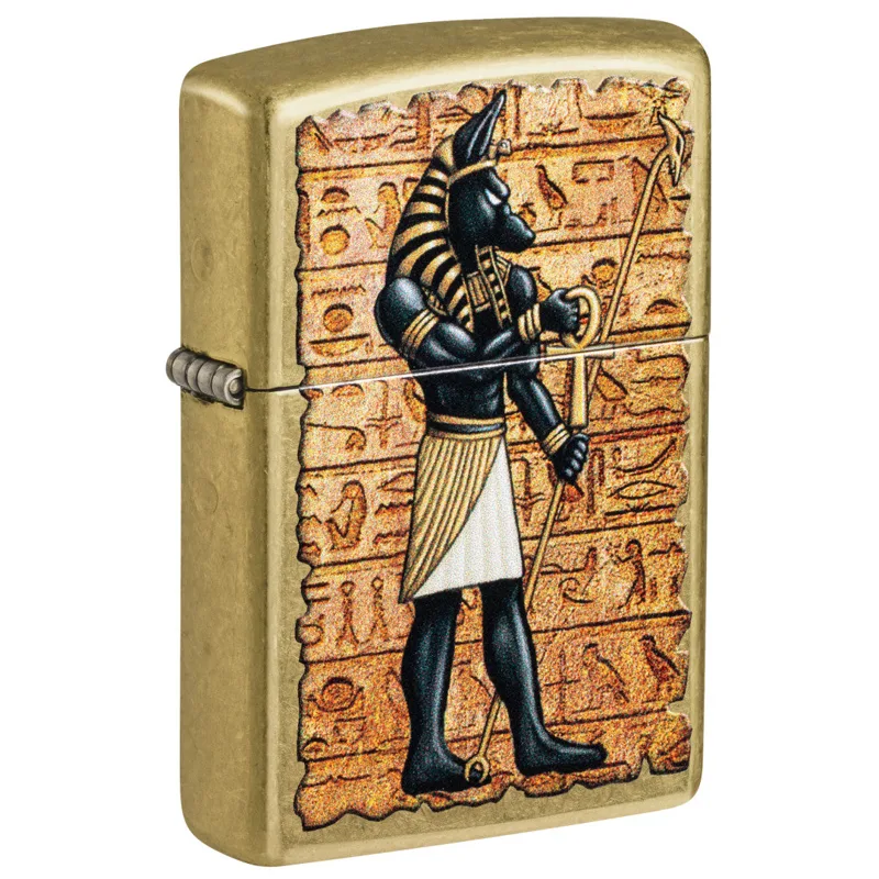 Zippo Windproof Lighter — Mythology & Fantasy Guardian of Tombs Design