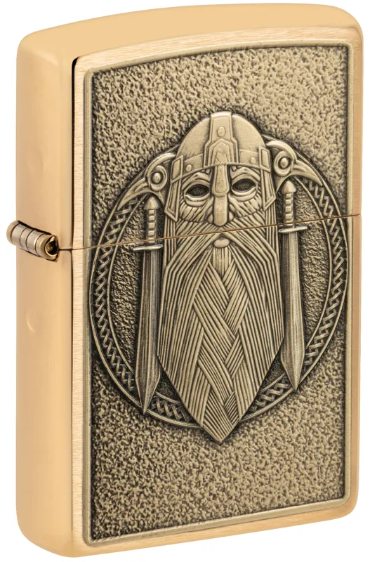 Zippo Windproof Lighter — Mythology & Fantasy Odin Emblem