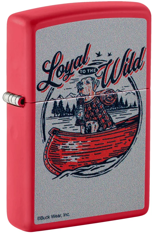 Zippo Windproof Lighter — Nature & Outdoors Buck Wear™ Wild Loyalty Design