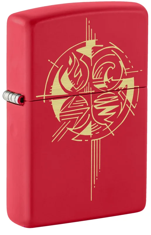 Zippo Windproof Lighter — Nature & Outdoors Elements Design