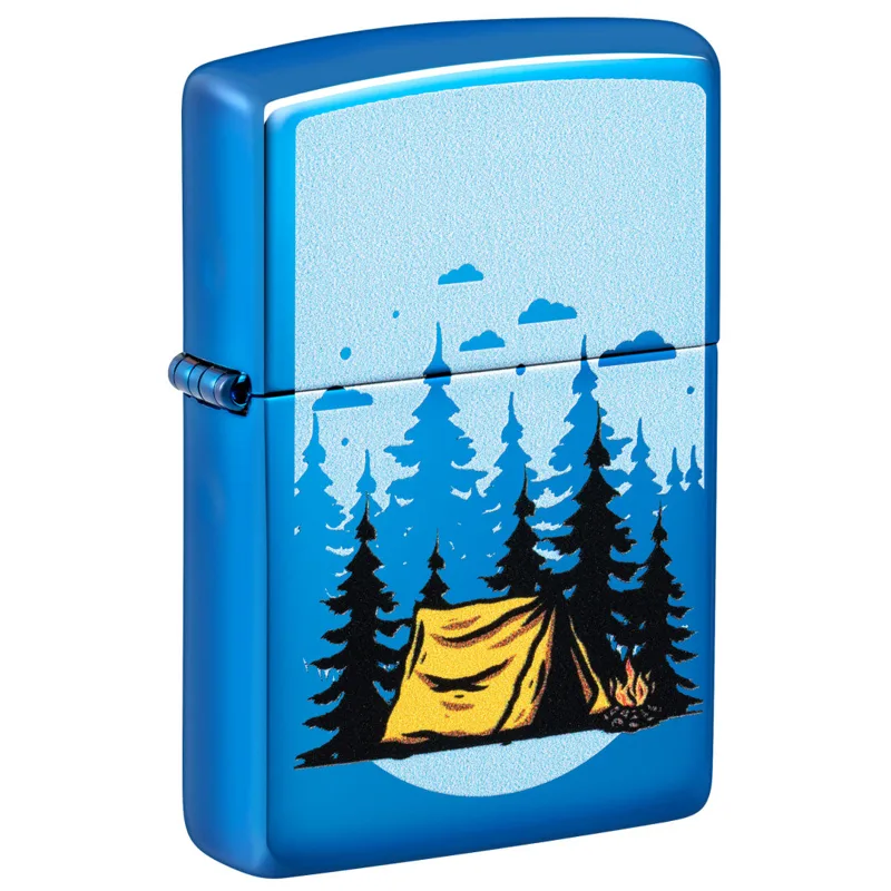 Zippo Windproof Lighter — Nature & Outdoors Forest Flicker Design