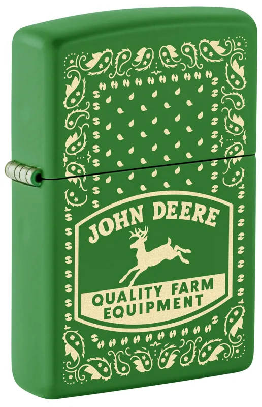 Zippo Windproof Lighter — Nature & Outdoors John Deere Paisley Design