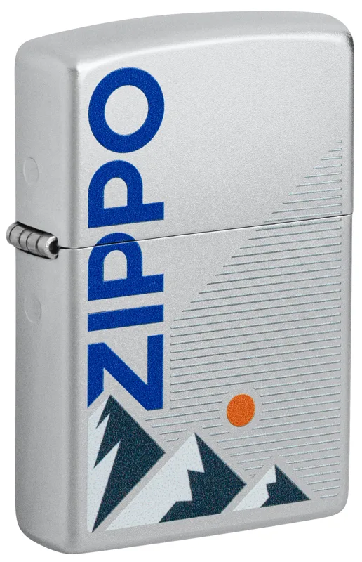 Zippo Windproof Lighter — Nature & Outdoors Zippo Mountain Design
