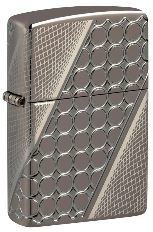 Zippo Windproof Lighter — Patterns & Artistic Deep Dots Design