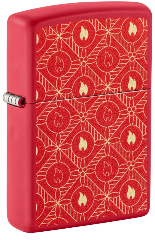 Zippo Windproof Lighter — Patterns & Artistic Festive Flame Design