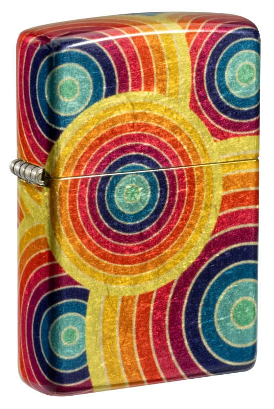Zippo Windproof Lighter — Patterns & Artistic Funky Fusion Design