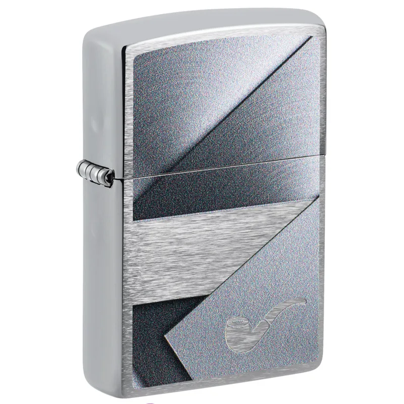 Zippo Windproof Lighter — Patterns & Artistic Metallic Design Pipe Lighter