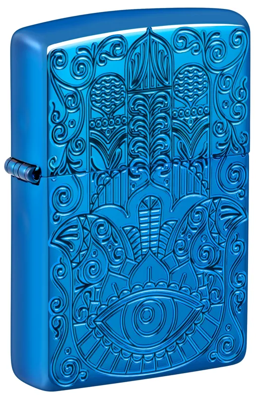 Zippo Windproof Lighter — Sports & Games Hamsa Design