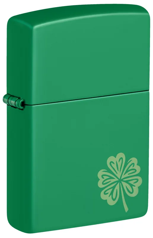 Zippo Windproof Lighter — Sports & Games Lucky Clover Design