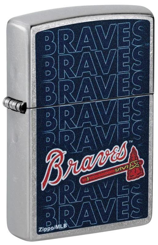 Zippo Windproof Lighter — Sports & Games MLB® Atlanta Braves™ Logo Design
