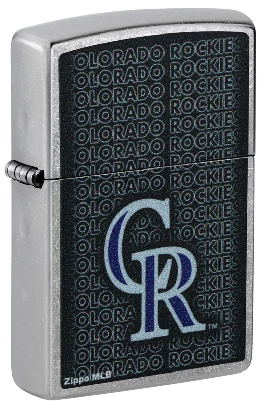 Zippo Windproof Lighter — Sports & Games MLB® Colorado Rockies™ Logo Design