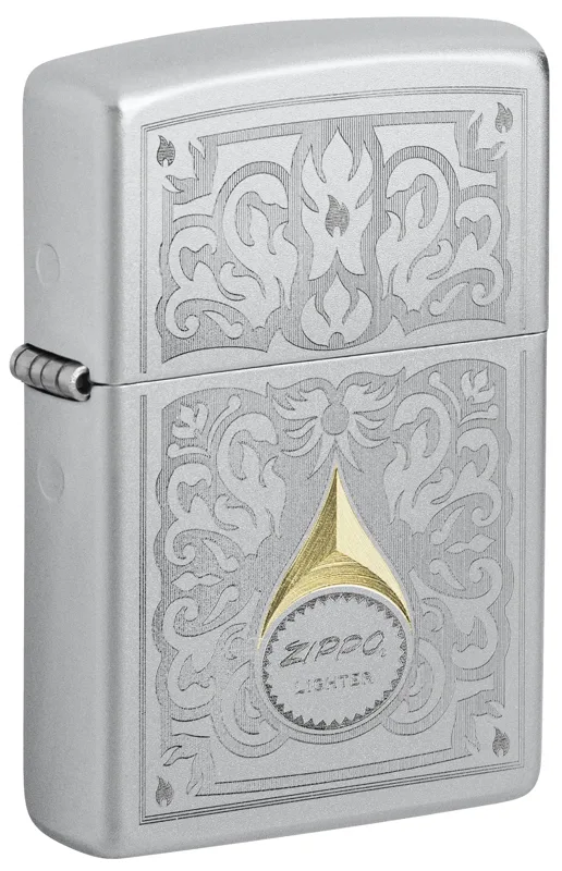 Zippo Windproof Lighter — Vintage & Collectible Vintage Filigree Design