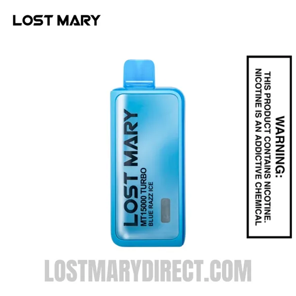 Lost Mary MT15000 Turbo Blue Razz Ice (0% Nic)