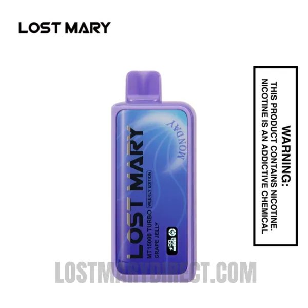 Lost Mary MT15000 Turbo Grape Jelly (Monday)