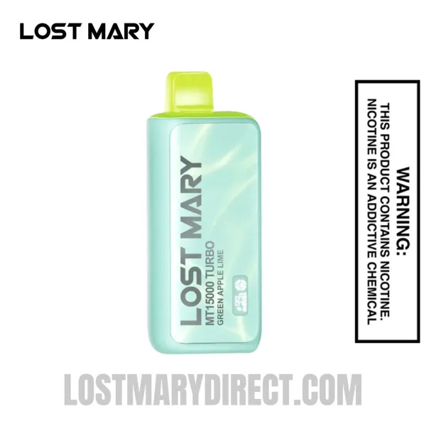 Lost Mary MT15000 Turbo Green Apple Lime