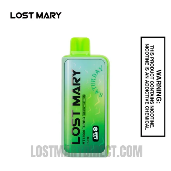 Lost Mary MT15000 Turbo Pure (Saturday)