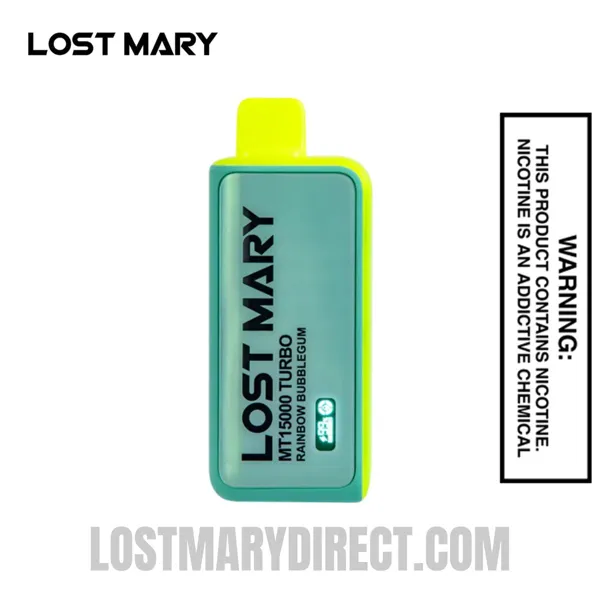 Lost Mary MT15000 Turbo Rainbow Bubblegum