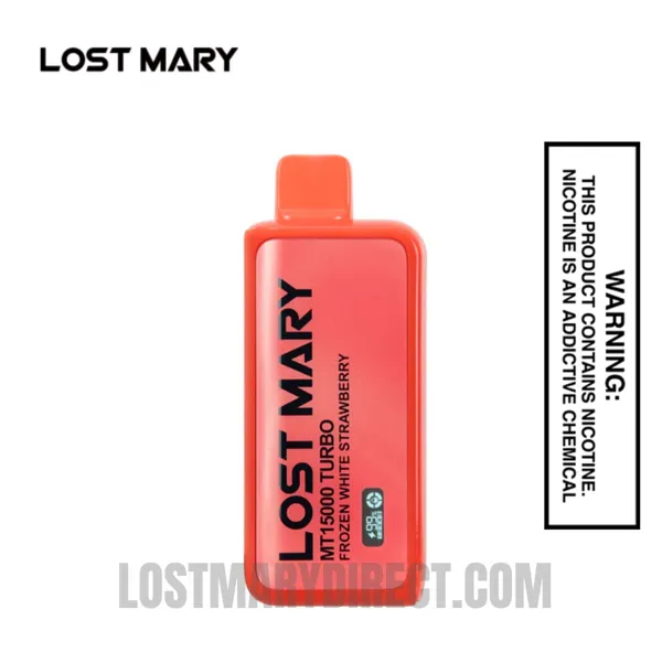 Lost Mary MT15000 Turbo White Strawberry (Frozen Edition)