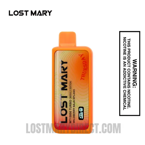 Lost Mary MT15000 Turbo Wildberry Baja Splash (Thursday)