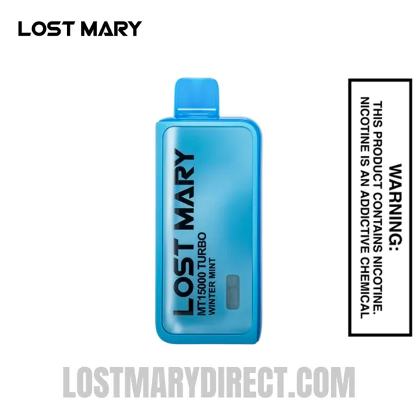Lost Mary MT15000 Turbo Winter Mint (0% Nic)