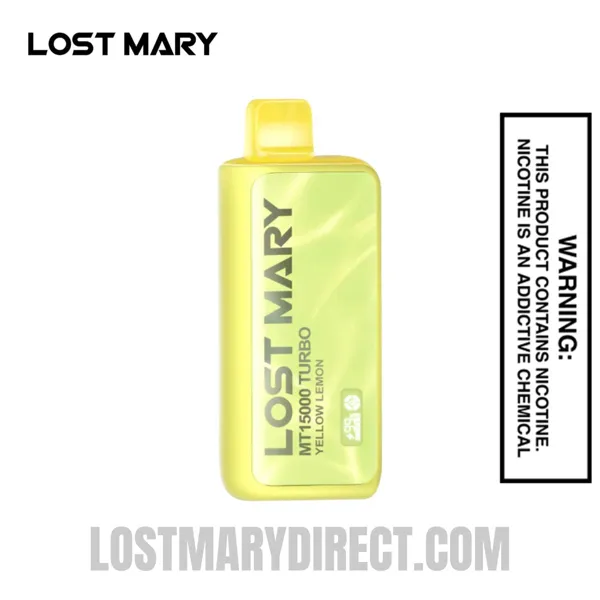 Lost Mary MT15000 Turbo Yellow Lemon