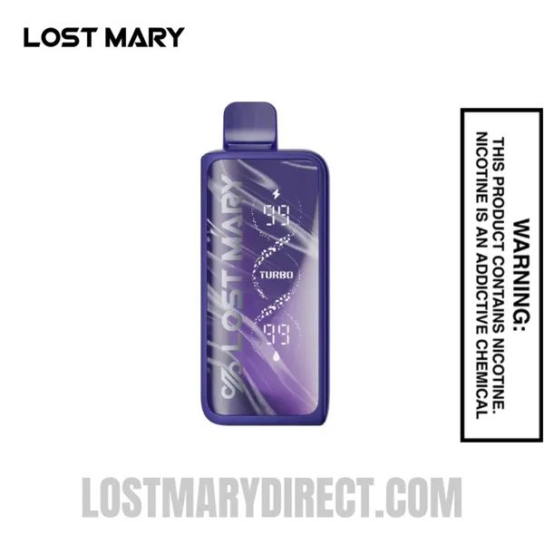 Lost Mary MT35000 Turbo Black Razz Lemon