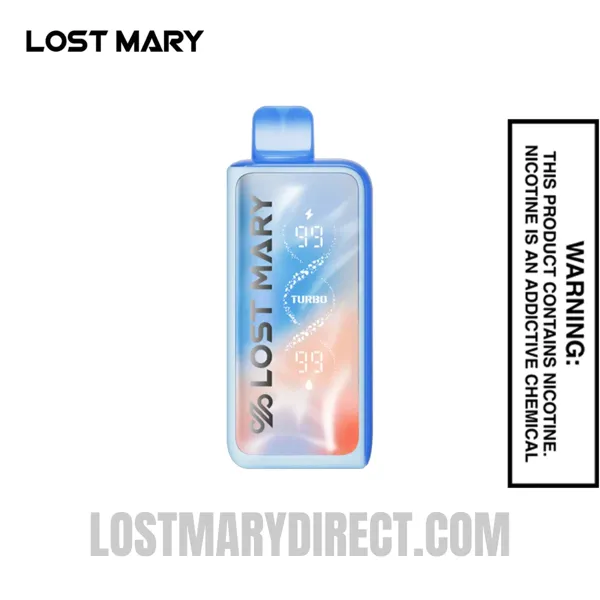Lost Mary MT35000 Turbo Blue Razz Ice (0% Nic)