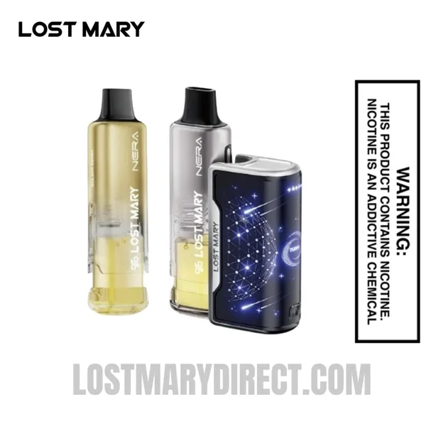 Lost Mary Nera Fullview Kit 70K Scary Berry & Golden Berry