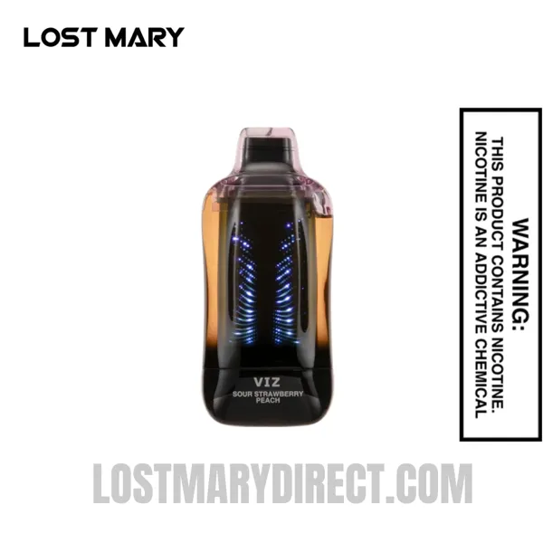 Lost Mary VIZ 55K Sour Strawberry Peach