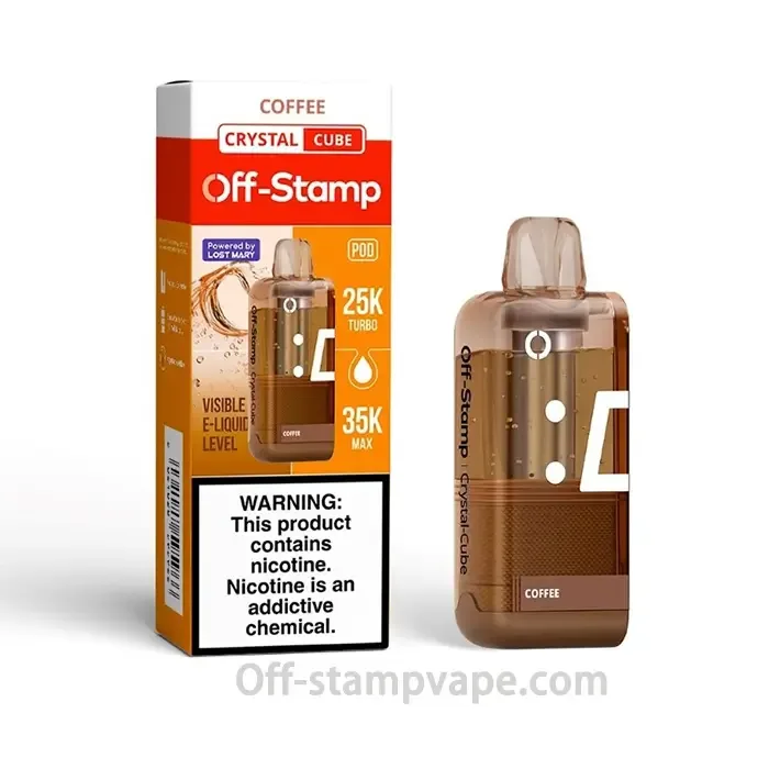 Off-Stamp X-Cube Crystal 35000 Coffee