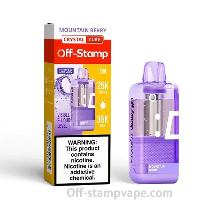 Off-Stamp X-Cube Crystal 35000 Mountain Berry