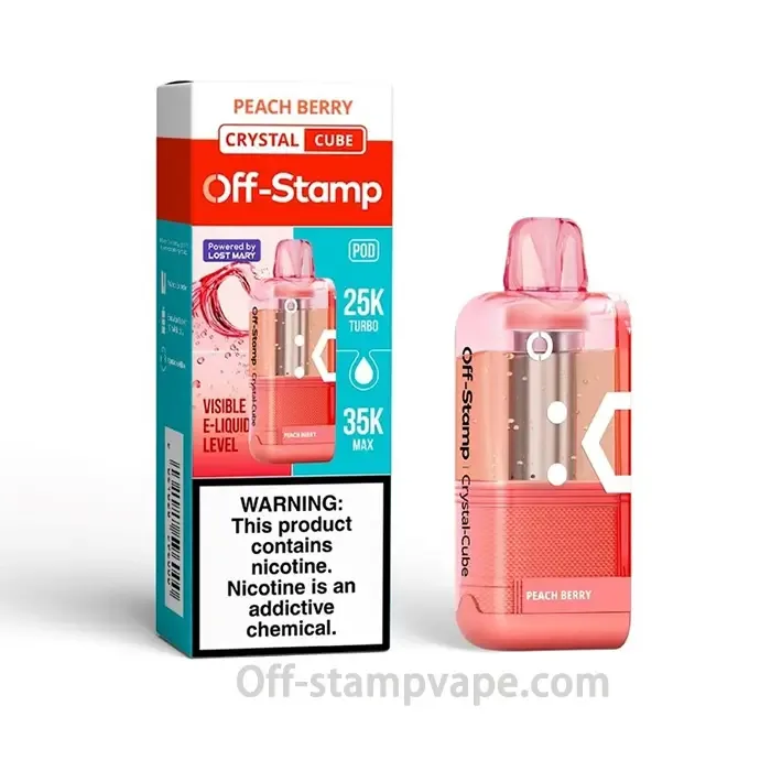 Off-Stamp X-Cube Crystal 35000 Peach Berry
