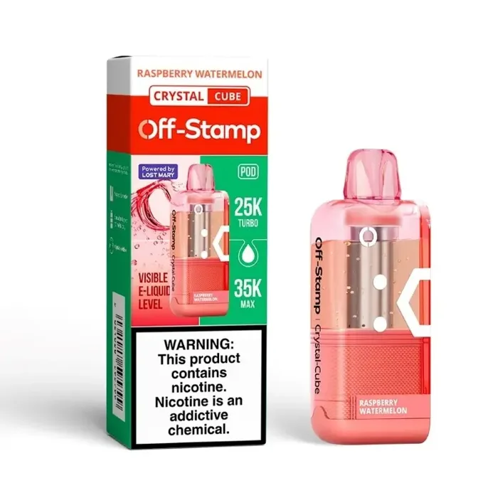 Off-Stamp X-Cube Crystal 35000 Raspberry Watermelon