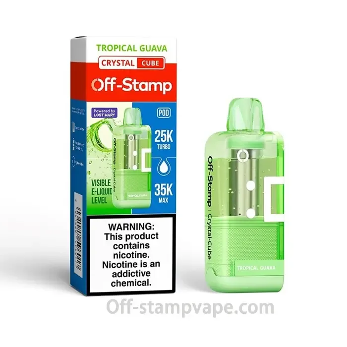 Off-Stamp X-Cube Crystal 35000 Tropical Guava