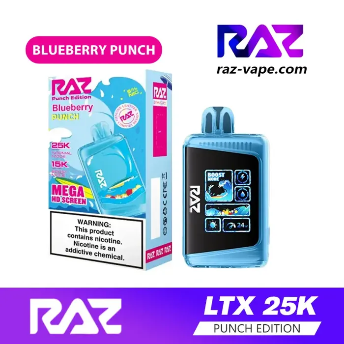 RAZ LTX 25K Blueberry Punch