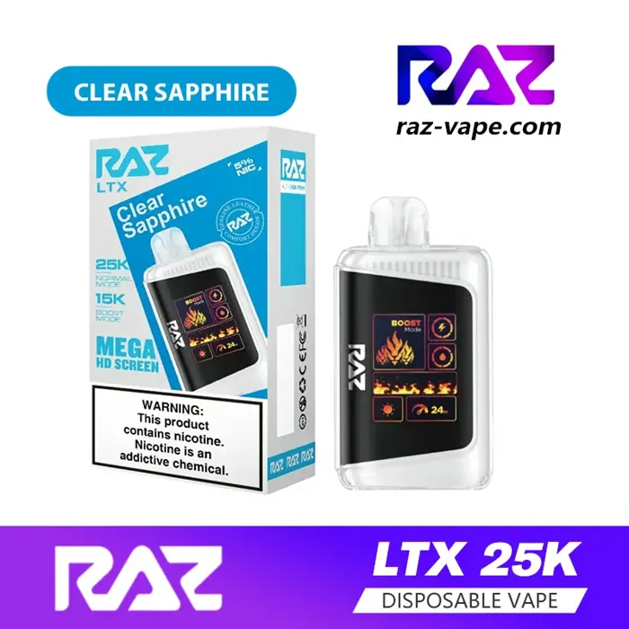 RAZ LTX 25K Clear Sapphire(Cool Mint)