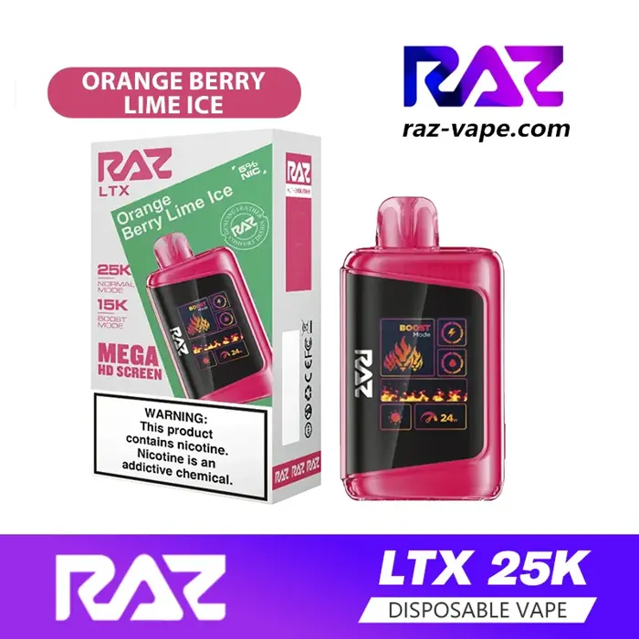 RAZ LTX 25K Orange Berry Lime Ice