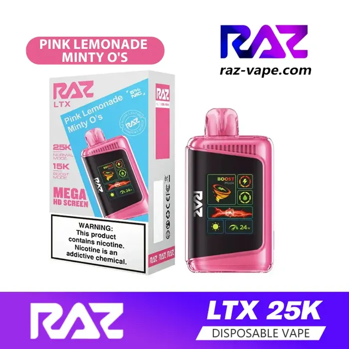RAZ LTX 25K Pink Lemonade Minty O's