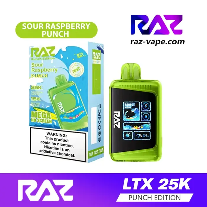 RAZ LTX 25K Sour Raspberry Punch