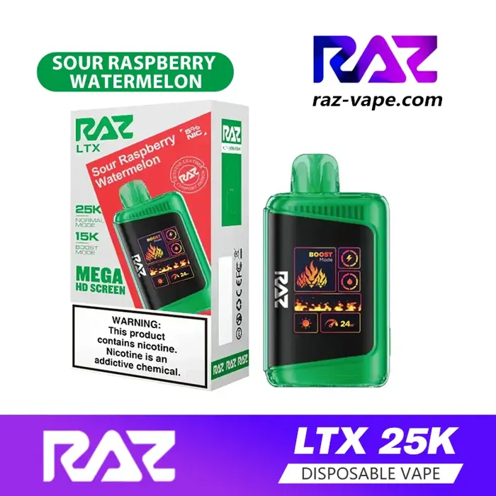 RAZ LTX 25K Sour Raspberry Watermelon