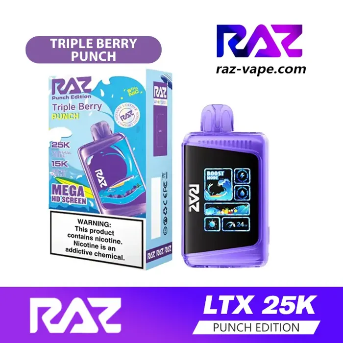 RAZ LTX 25K Triple Berry Punch