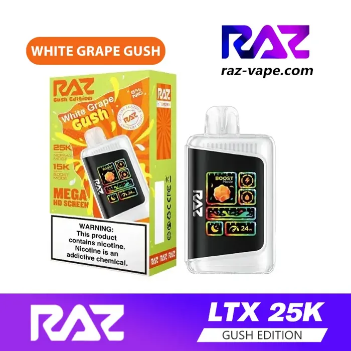 RAZ LTX 25K White Grape Gush