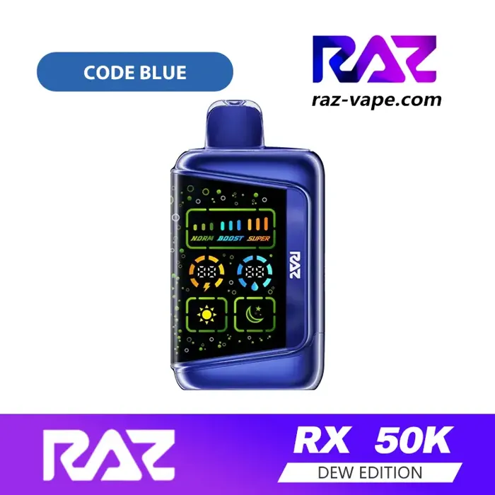 RAZ RX Dew Edition 50K Code Blue