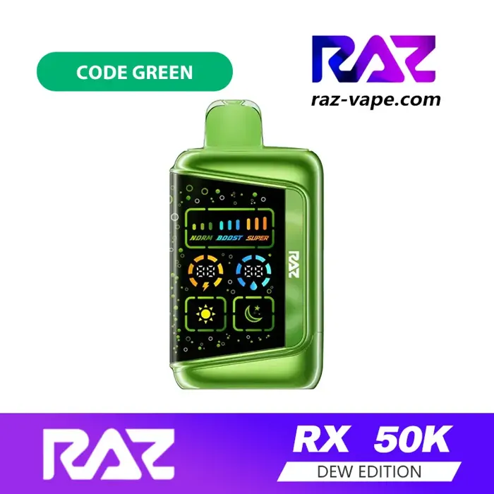 RAZ RX Dew Edition 50K Code Green