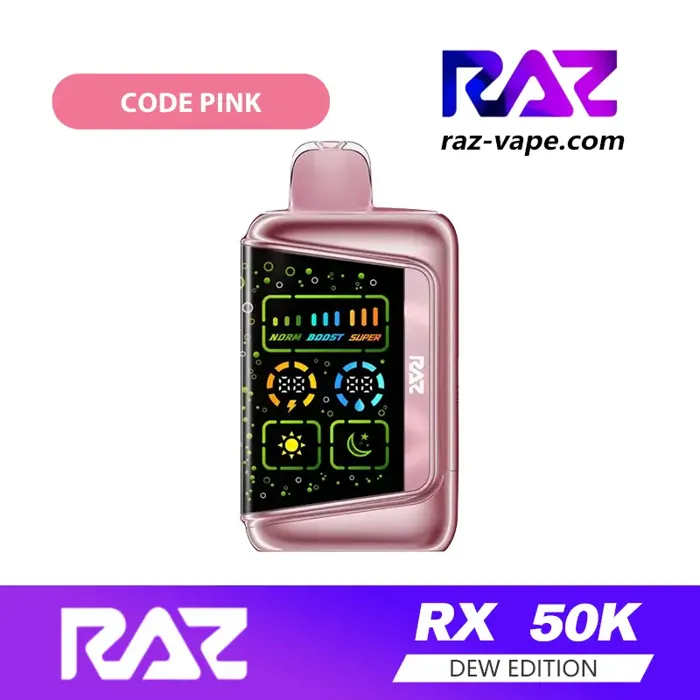 RAZ RX Dew Edition 50K Code Pink