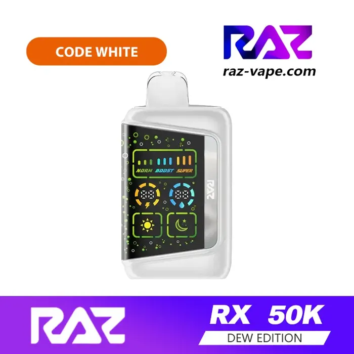 RAZ RX Dew Edition 50K Code White