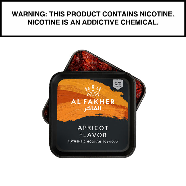 Al Fakher Al Fakher Shisha Tobacco 1kg Al Fakher Apricot Shisha 1kg