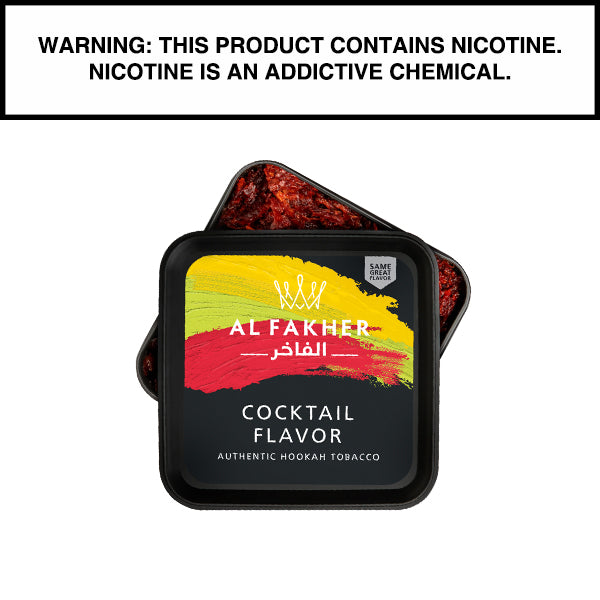 Al Fakher Al Fakher Shisha Tobacco 1kg Al Fakher Cocktail Shisha 1kg