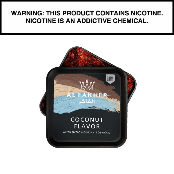 Al Fakher Al Fakher Shisha Tobacco 1kg Al Fakher Coconut Shisha 1kg