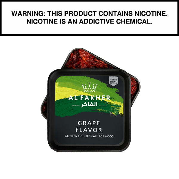 Al Fakher Al Fakher Shisha Tobacco 1kg Al Fakher Grape Shisha 1kg
